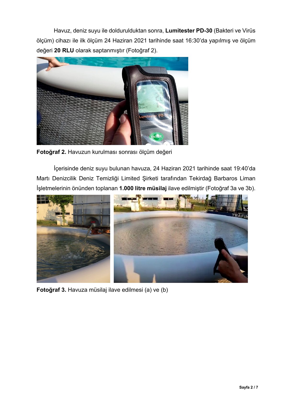 Deniz Salyası Proje Raporu 3